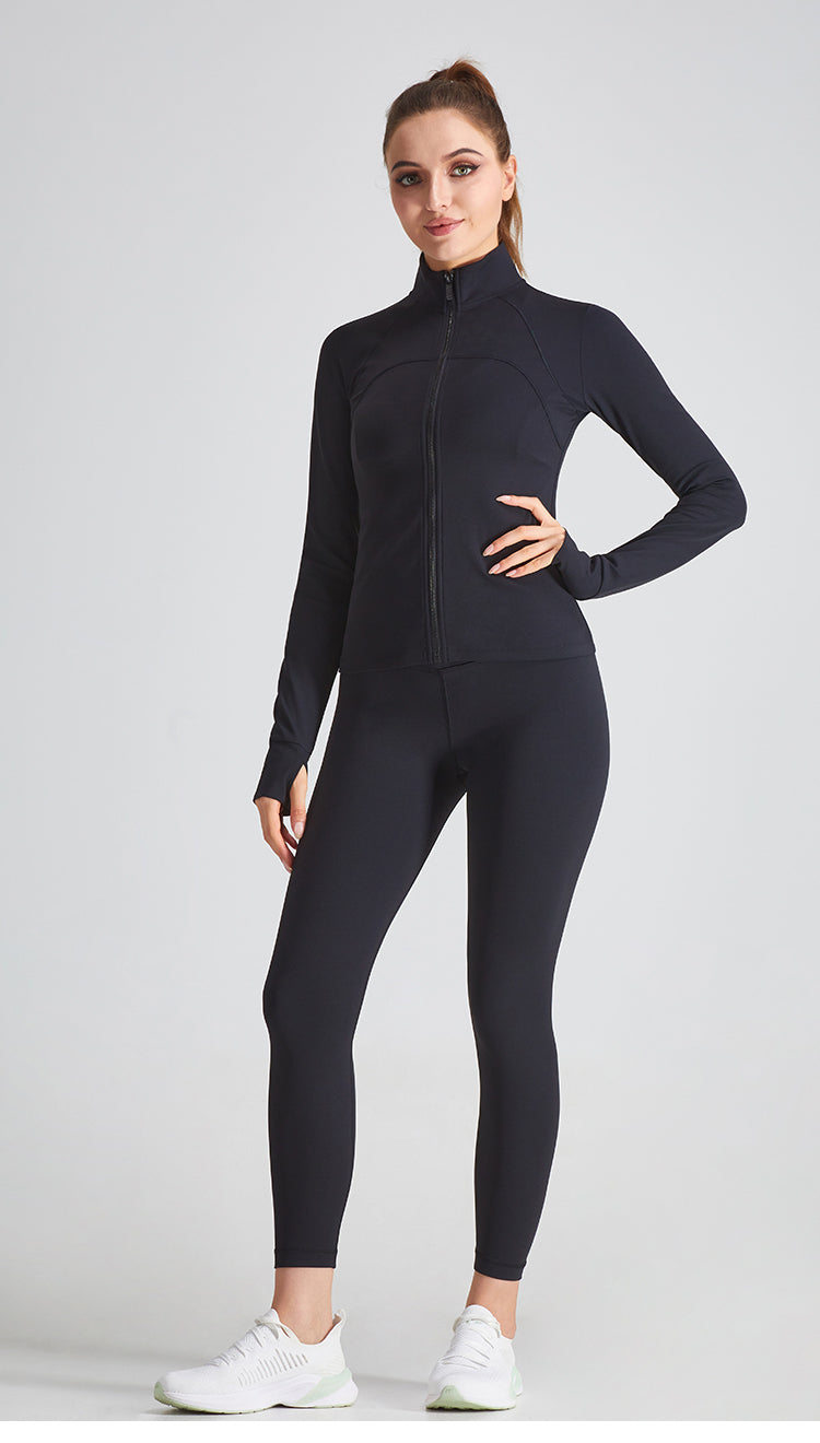 Women's 3 Piece Workout Set With Thumb Hole